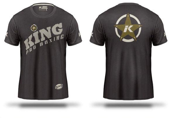 King Pro Boxing キングプロボクシング Tシャツ KPB ビンテージ グレー　